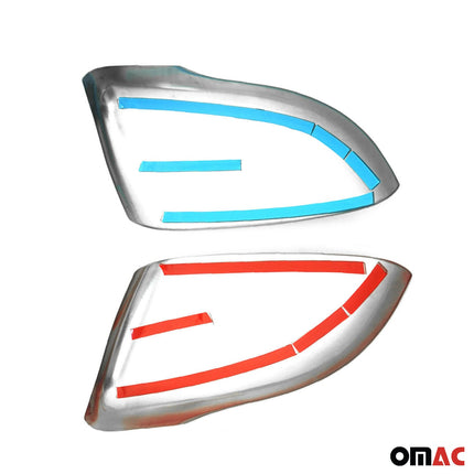 Spiegelkappen Spiegelabdeckung für VW Golf 2008-2014 Edelstahl Chrom 2tlg