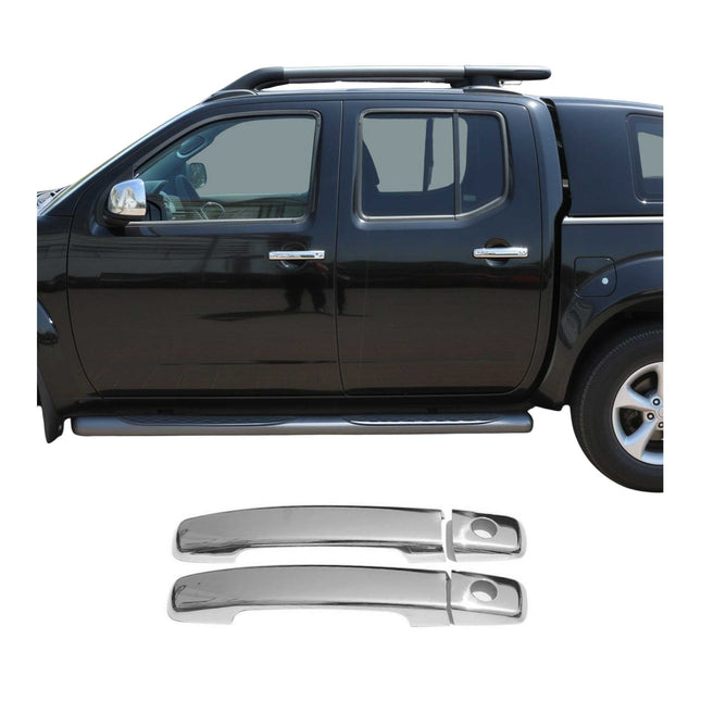 Chrom Türgriff Blende für Nissan Navara 2005-2015 2-Tür Edelstahl 4tlg