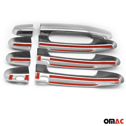 Chrom Türgriff Blende für Toyota Sienna 2004-2010 4-Tür Edelstahl 8tlg