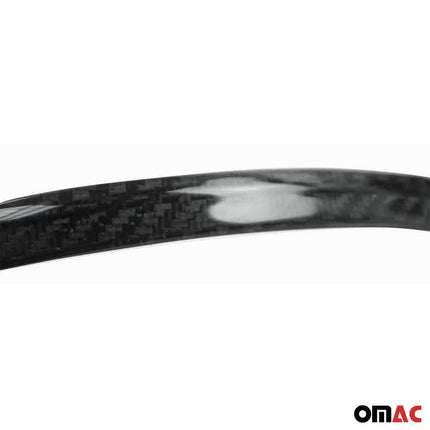 Spiegelkappen Leiste für VW Multivan T5 2010-2015 Kohlefaser Carbon Schwarz 2tlg