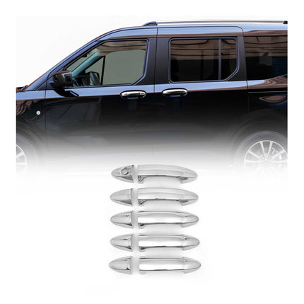 Türgriff Blenden für Ford Tourneo Courier 2023-2026 5Tür Chrom Edelstahl 10tlg