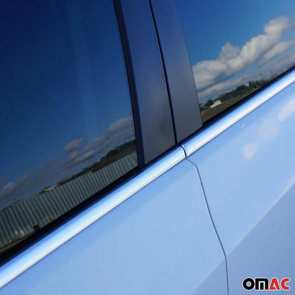 Fensterleisten Zierleisten für Opel Astra J 2010-2015 Schrägheck Edelstahl 8tlg