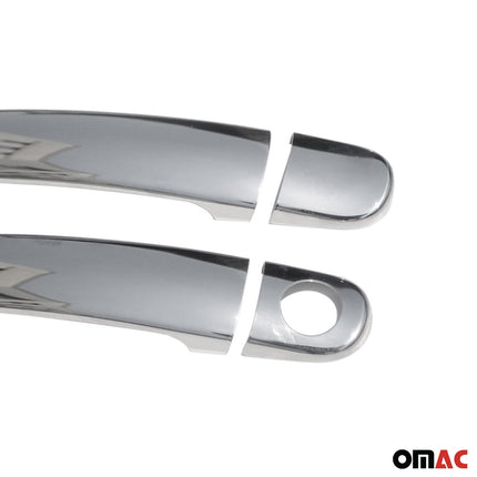 Chrom Türgriff Blende für VW Polo 2001-2009 2-Tür Edelstahl 4tlg