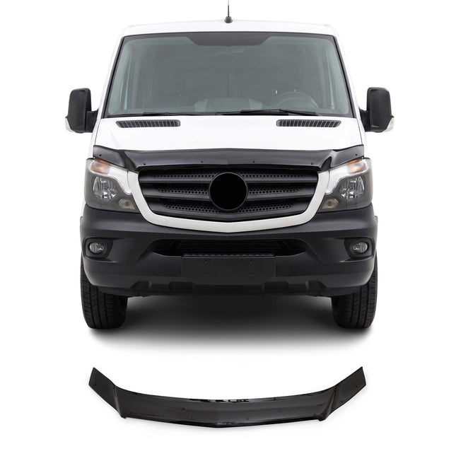 Motorhaube Deflektor Insektenschutz für Mercedes Sprinter W906 2013-2026 Dunkel
