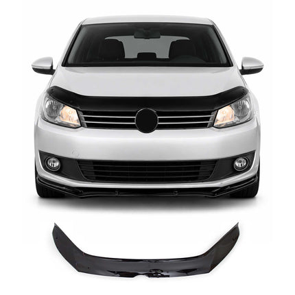 Motorhaube Deflektor Insekten Steinschlagschutz für VW Caddy 2010-2015 Dunkel