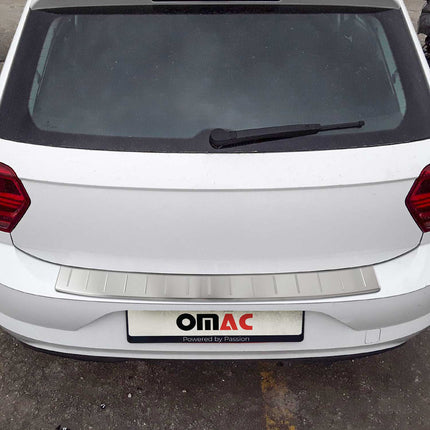 Ladekantenschutz Stoßstange für VW Polo mk6 Schrägheck 2017-2026 Chrom gebürstet