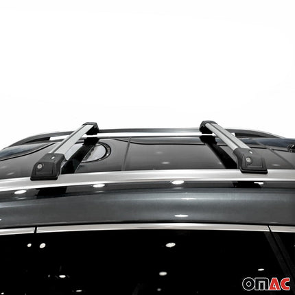Dachträger Grundtäger für Land Rover Freelander I 1998-2006 75kg Silber Alu 2x