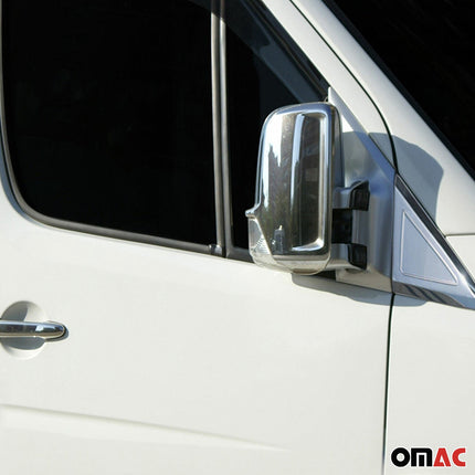 Türgriffe Spiegelkappen Kofferraumleiste für VW Crafter 2006-2017 Chrom Satz