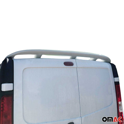 Heckspoiler Heckflügel Hecklippe für Renault Trafic 2001-2010 ABS Weiß 1tlg