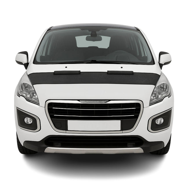 Haubenbra Steinschlagschutz Bonnet Bra für Peugeot 3008 2013-2016 Carbon Halb