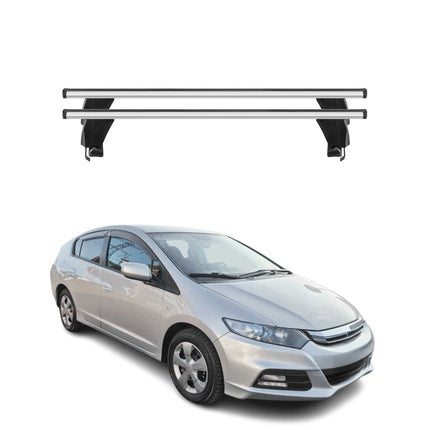 Menabo Dachträger Grundtäger für Honda Insight 2009-2014 50kg Alu Silber 2 tlg