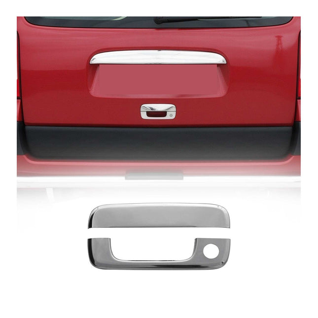 Heckklappe Kofferraumöffner Griff für Peugeot Partner 2004-2008 Edelstahl Chrom