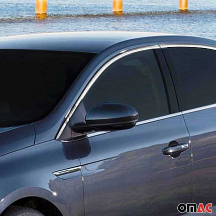 Fensterleisten Zierleisten für Renault Megane 2015-2020 Edelstahl Chrom 12tlg