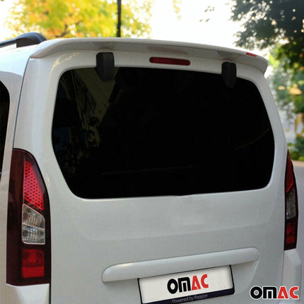 Heckspoiler Dachspoiler Hecklippe für Citroen Berlingo 2018-2026 Weiß Lackiert