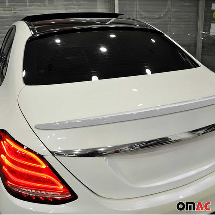 Heckspoiler Dachspoiler für Mercedes C Klasse W205 2014-2021 Lackierbar ABS