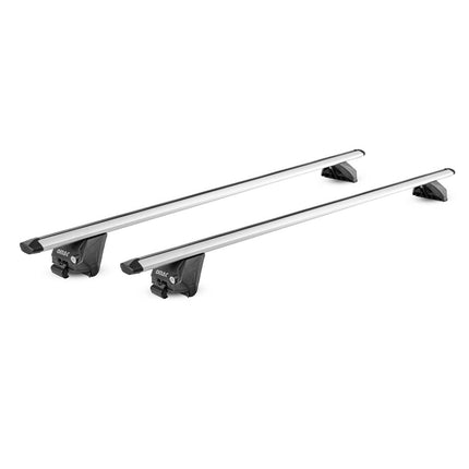 Dachträger Grundtäger für Seat Tarraco 2018-2024 100kg Aluminium Silber 2tlg ABE