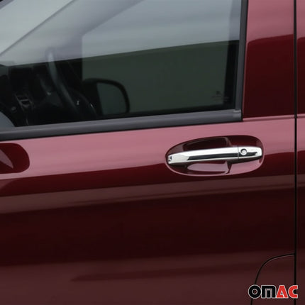 Chrom Türgriff Blende für Mercedes Vito W447 2014-2019 3-Tür Edelstahl 6tlg
