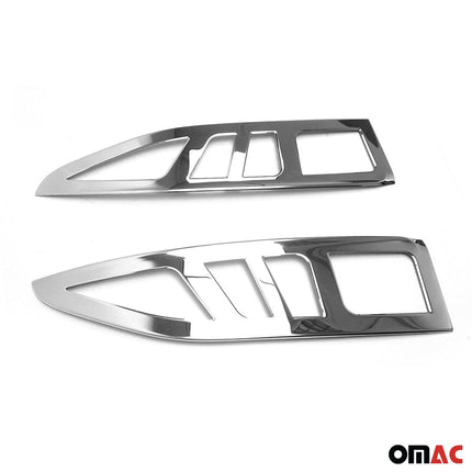 Rücklicht Leisten Heckleuchte für Citroen Berlingo 2012-2018 Edelstahl Chrom 2x