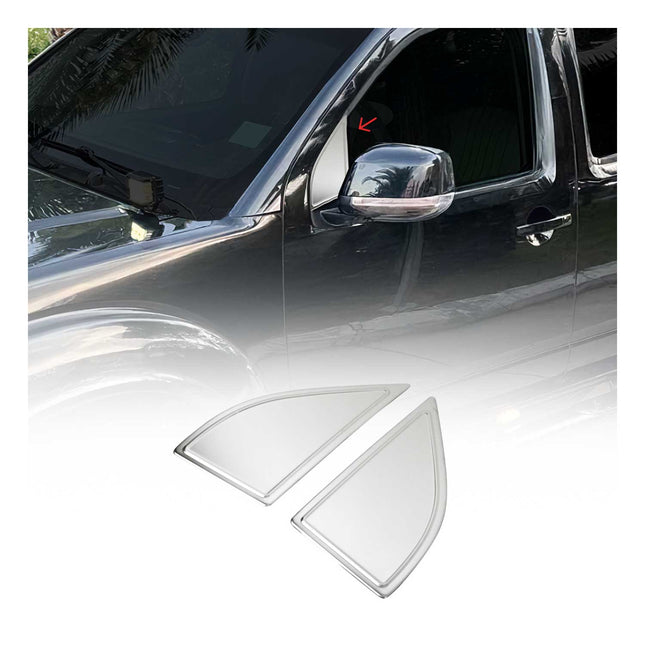 Fensterdreieck Fensterleisten für Nissan Pathfinder 2005-2012 Edelstahl Chrom 2x