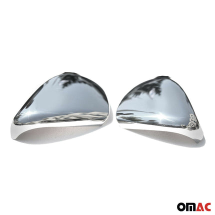 Spiegelkappen Spiegelabdeckung für VW Golf 2008-2014 Edelstahl Chrom 2tlg