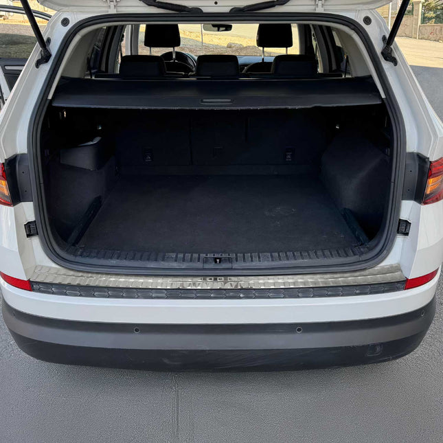Ladekantenschutz Stoßstangenschutz für Skoda Kodiaq I 2016-2024 Edelstahl Chrom