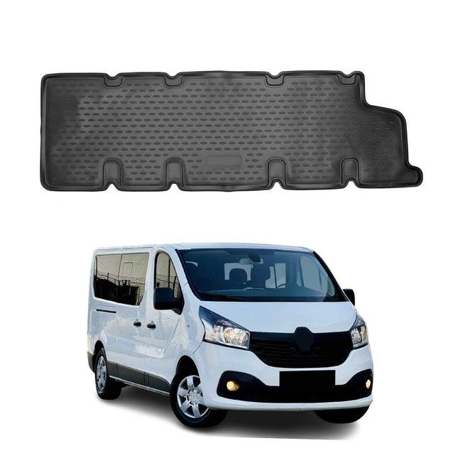 OMAC Gummimatten Fußmatten für Renault Trafic 2014-2026 TPE Automatte Schwarz 1x