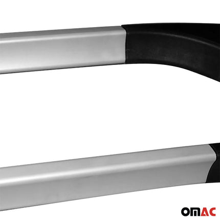 Aluminium Dachreling Relingträger für BMW X5 F15 F85 2013-2018 Silber 2tlg