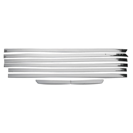 Fensterleisten Zierleisten für Ford Tourneo Custom V362 2013-2023 Stahl Chrom 8x