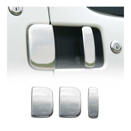 Chrom Türgriff Blende für Citroen Berlingo 1996-2009 3-Tür Edelstahl 3tlg