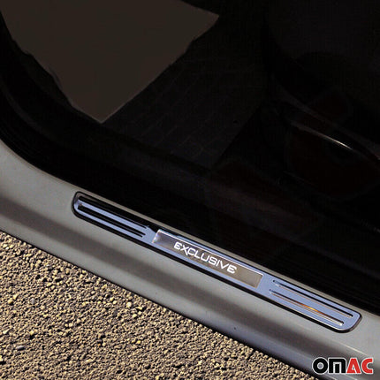 Einstiegsleisten Türschweller Exclusive für Audi A4 Edelstahl Chrom 4tlg