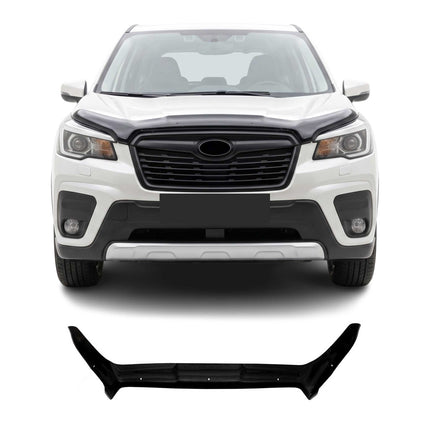 Motorhaube Deflektor Insektenschutz für Subaru Forester V 2018-2025 Dunkel