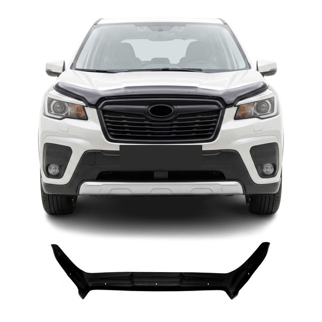 Motorhaube Deflektor Insektenschutz für Subaru Forester V 2018-2025 Dunkel