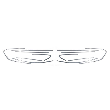 Fensterleisten Zierleisten für Opel Astra J Kombi 2010-2015 Edelstahl Chrom 12x