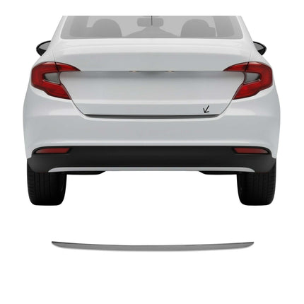 Kofferraumleiste Heckleiste für Fiat Tipo Schrägheck 2015-2026 Edelstahl Dunkel