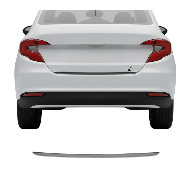 Kofferraumleiste Heckleiste für Fiat Tipo Schrägheck 2015-2026 Edelstahl Dunkel