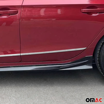 Seitentürleiste Türschutzleiste für Honda Civic Limo 5tür 2022-2026 Chrom 4x