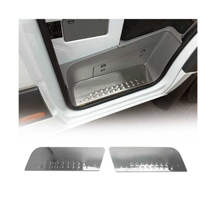 Chrom Einstiegsleisten Türschweller für VW Crafter 2006-2017 Silber 2tlg