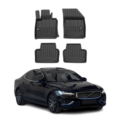 OMAC Gummi Fußmatten für Volvo V60 S60 2018-2024 Premium TPE Automatten 4tlg