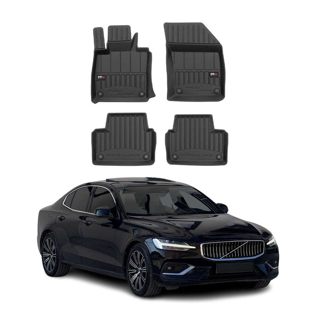 OMAC Gummi Fußmatten für Volvo V60 S60 2018-2024 Premium TPE Automatten 4tlg