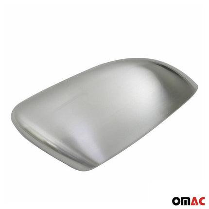 Spiegelkappen Spiegelabdeckung für VW Golf 2008-2012 Edelstahl Matt 2tlg
