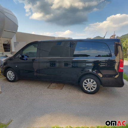 Fensterleisten für Mercedes Vito W447 2014-2026 Extra Langer Radstand Chrom 8x