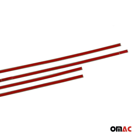 Einstiegsleisten Türschweller für Mercedes W201 1982-1993 Edelstahl Chrom 4tlg