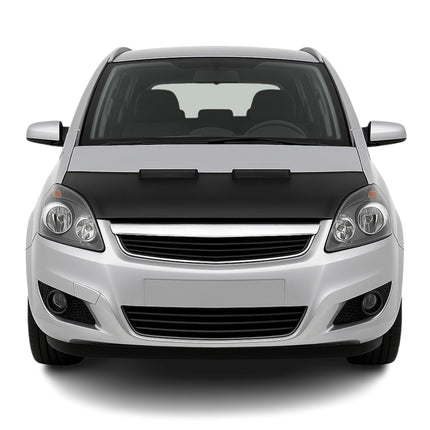 Haubenbra Steinschlagschutz Bonnet Bra für Opel Zafira B 2005-2014 Schwarz Halb