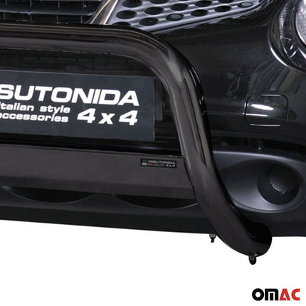 Frontbügel Frontschutzbügel für Nissan Juke 2010-2019 ø63mm Stahl Schwarz Schutz
