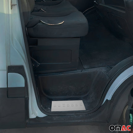 Einstiegsleisten Türschweller für Iveco Daily 2014-2026 Edelstahl Chrom 2tlg