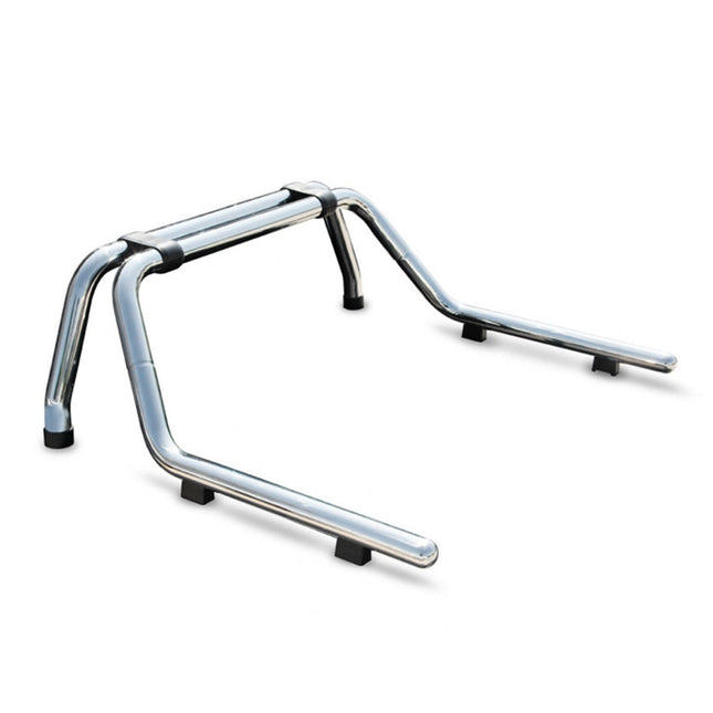 Überrollbügel Rollbar für Mazda BT-50 2006-2011 Gefärbten Stahl Ø76 Silber