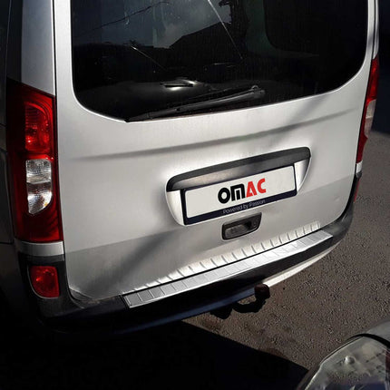 Ladekantenschutz für Renault Kangoo II 2012-2021 Facelift Edelstahl gebürstet