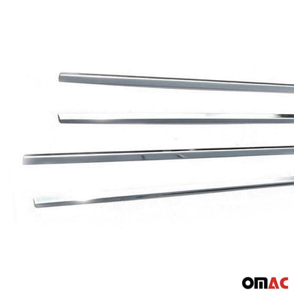 Fensterleisten Zierleisten für Toyota Corolla Verso 2004-2009 Edelstahl Chrom 4x