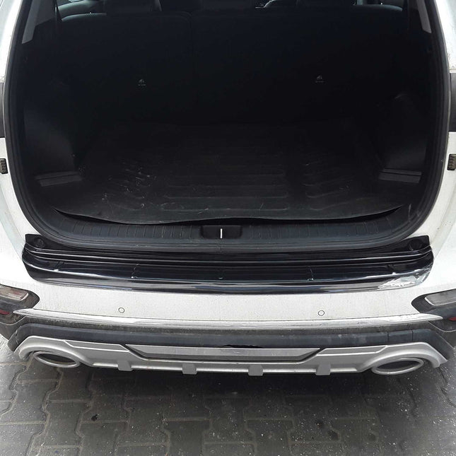 Ladekantenschutz für Kia Sportage mk4 QL 2017-2018 Pre-FL Acryl glänzend schwarz