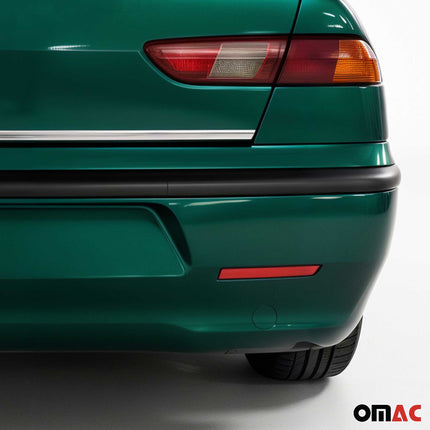 Kofferraumleiste für Alfa Romeo 156 Stufenheck 1997-2005 Untere Edelstahl Chrom